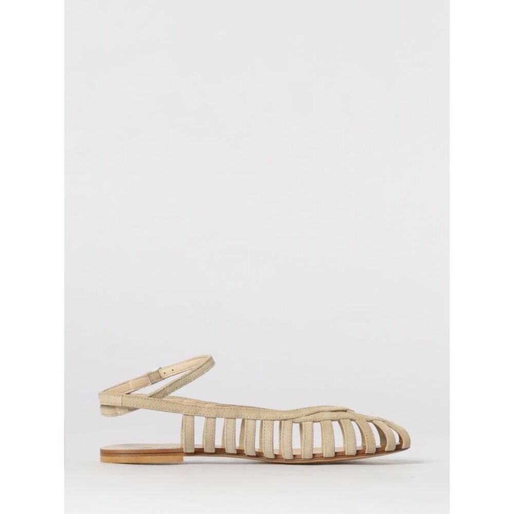 Anna F. Heeled Sandal Woman Sand